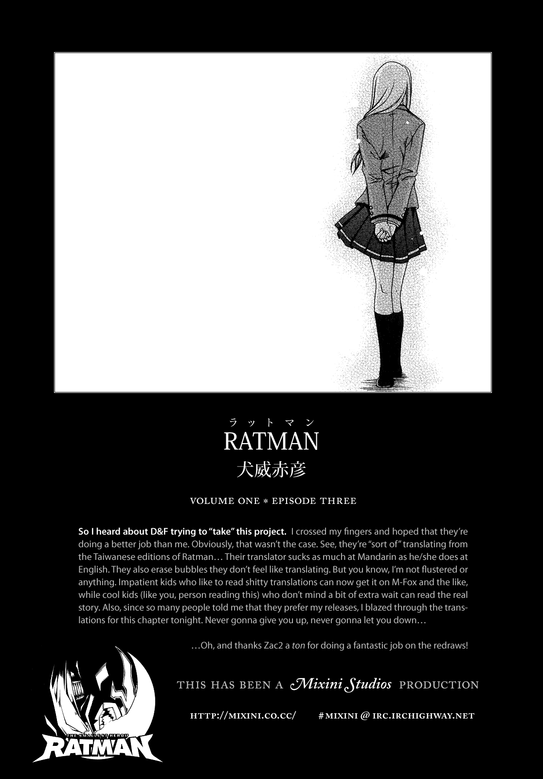 Read Ratman (en) Manga Online