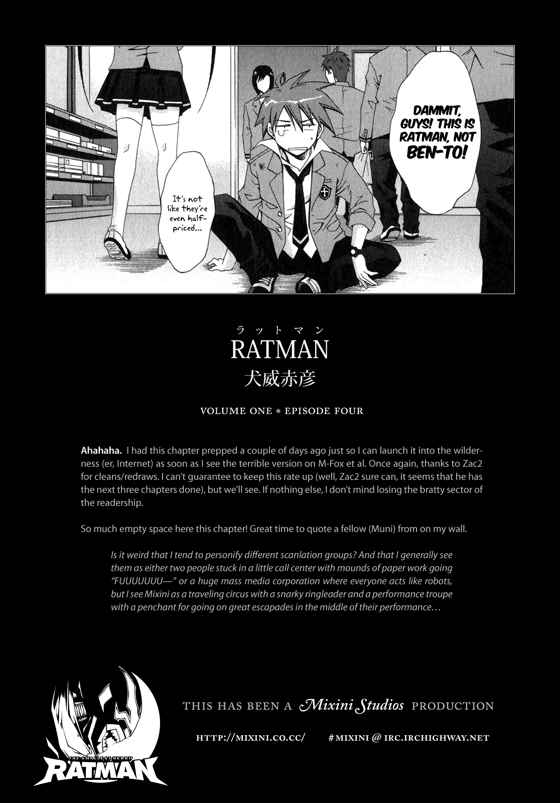 Read Ratman (en) Manga Online
