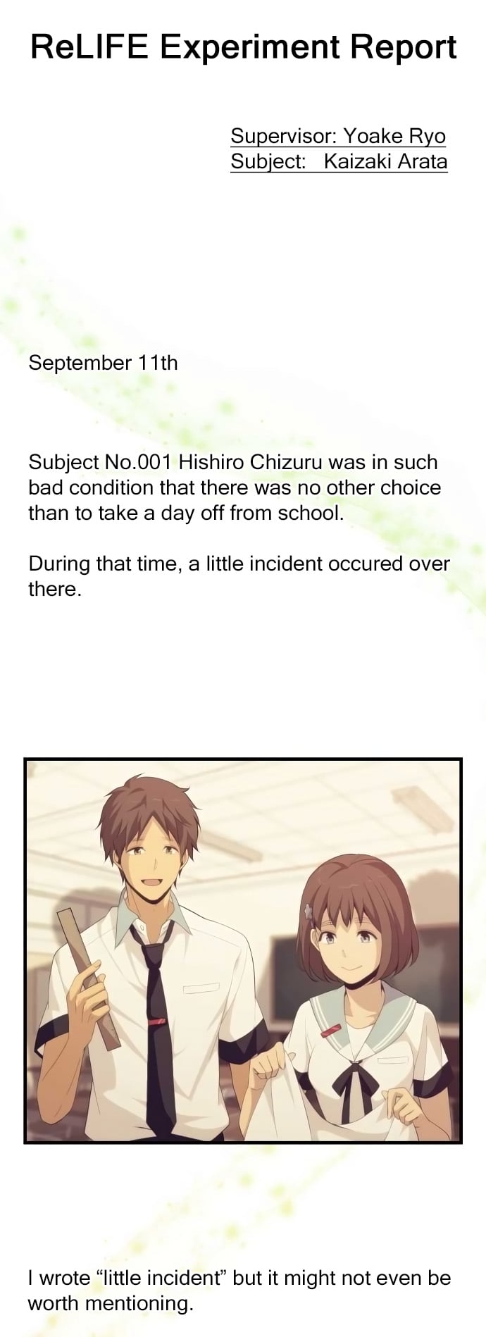 Read ReLIFE (en) Manga Online