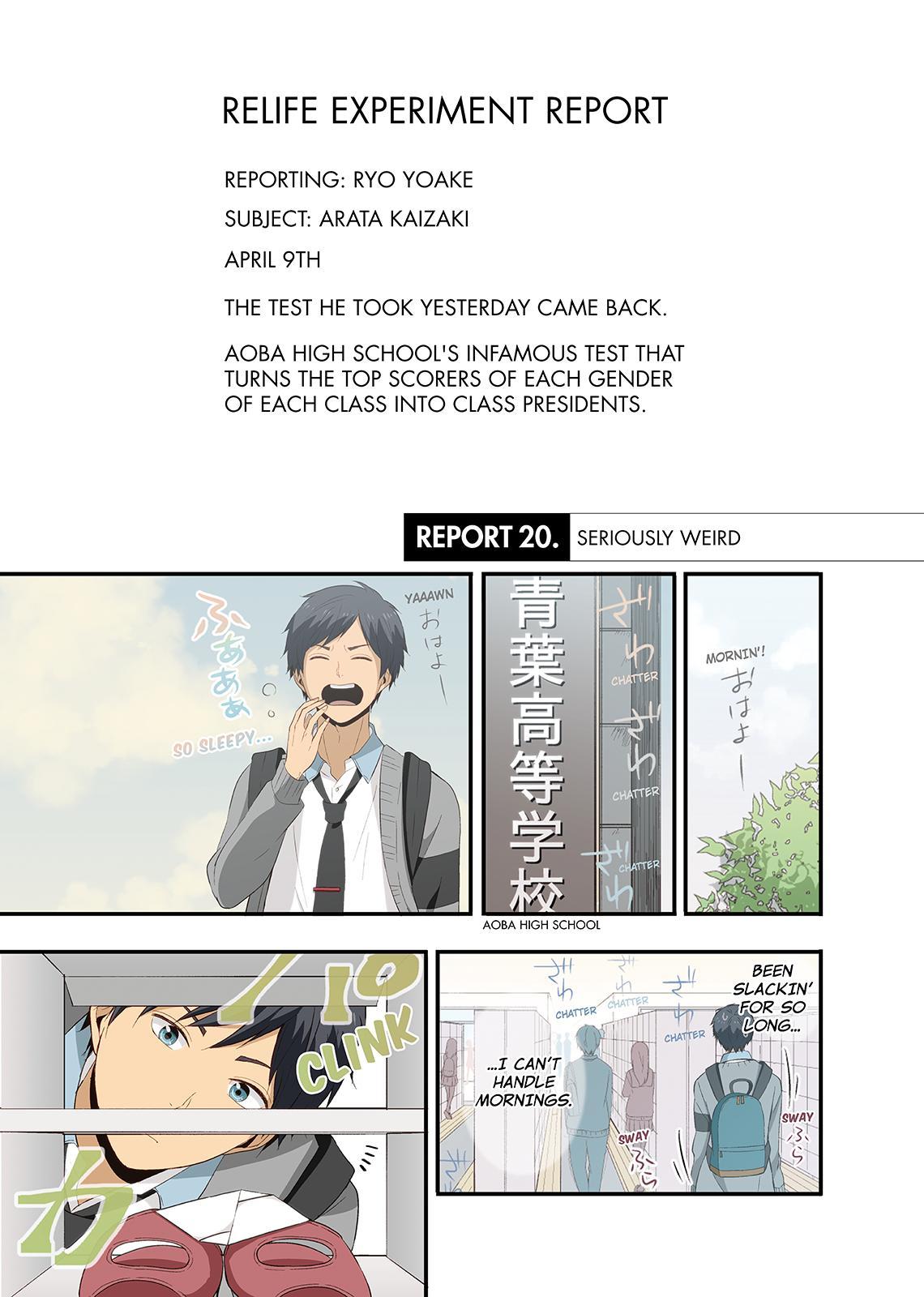 Read ReLIFE (en) Manga Online