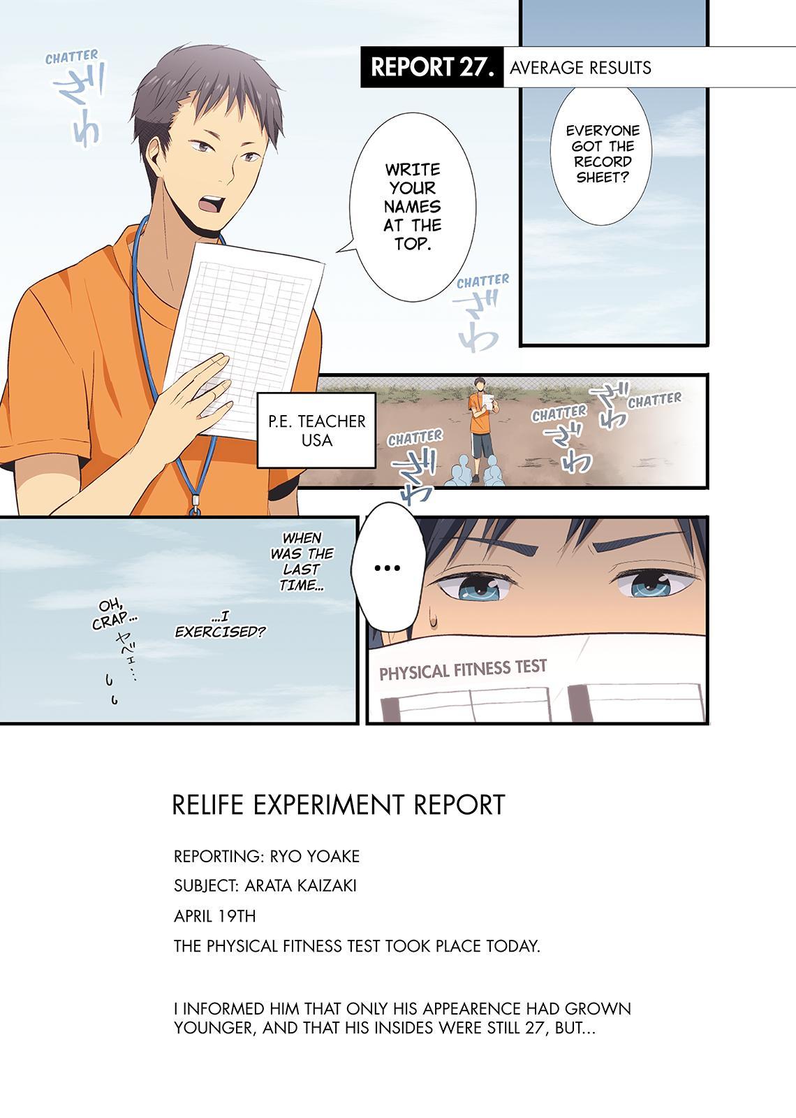 Read ReLIFE (en) Manga Online