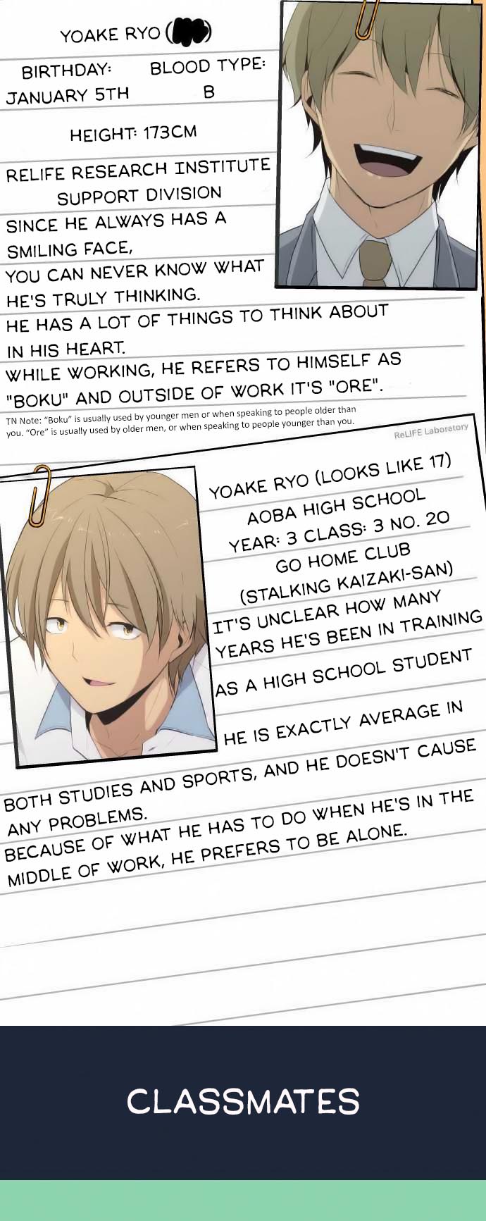 Read ReLIFE (en) Manga Online