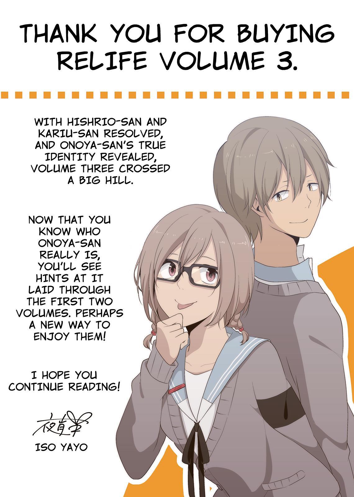 Read ReLIFE (en) Manga Online