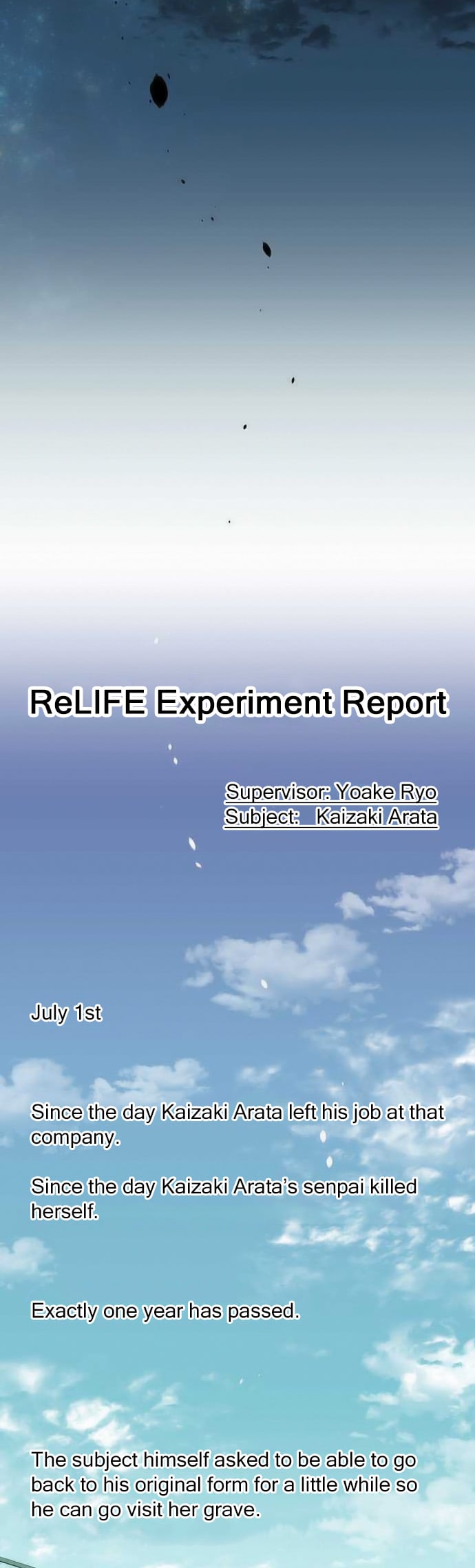 Read ReLIFE (en) Manga Online