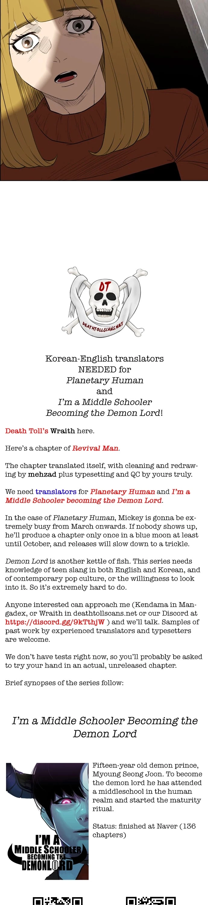 Read Revival Man (en) Manga Online