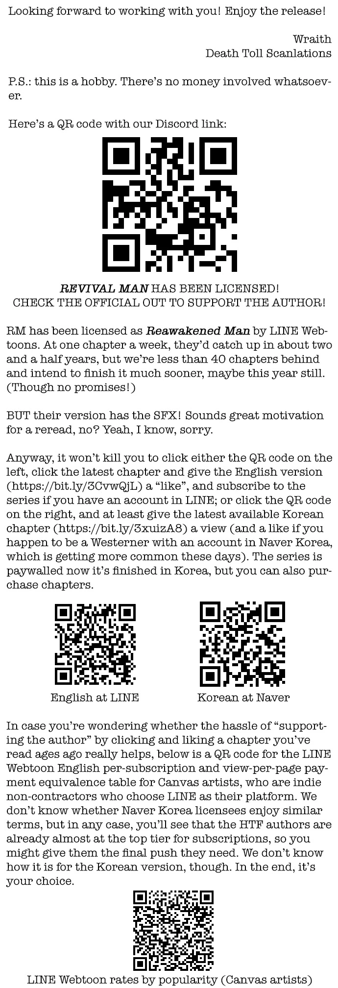 Read Revival Man (en) Manga Online