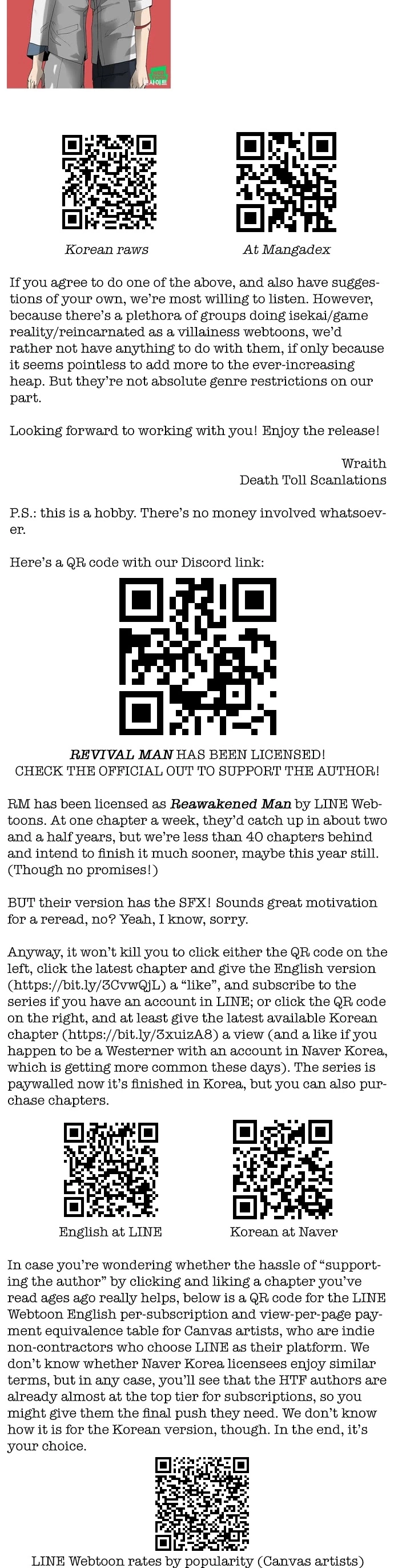 Read Revival Man (en) Manga Online