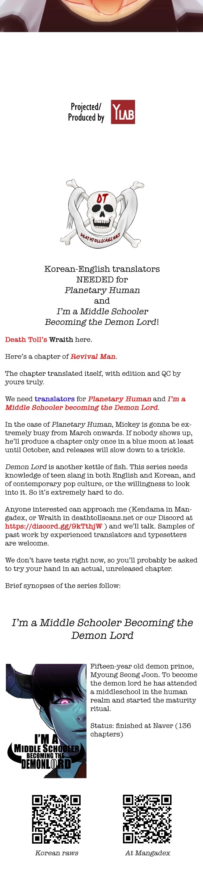 Read Revival Man (en) Manga Online