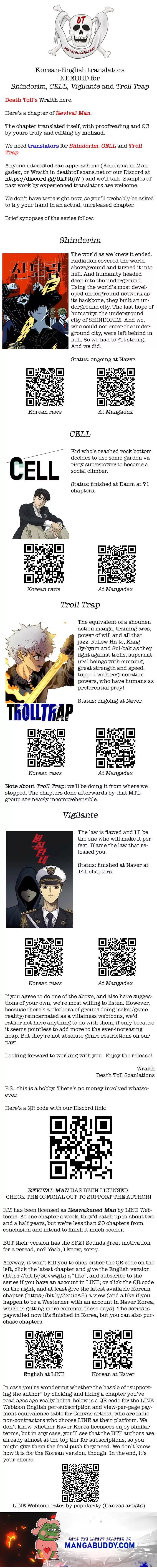 Read Revival Man (en) Manga Online