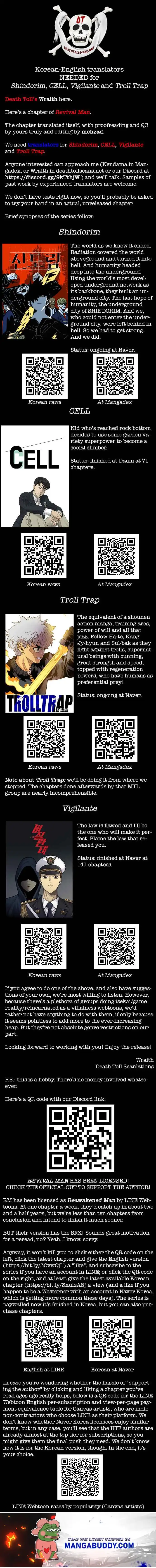 Read Revival Man (en) Manga Online