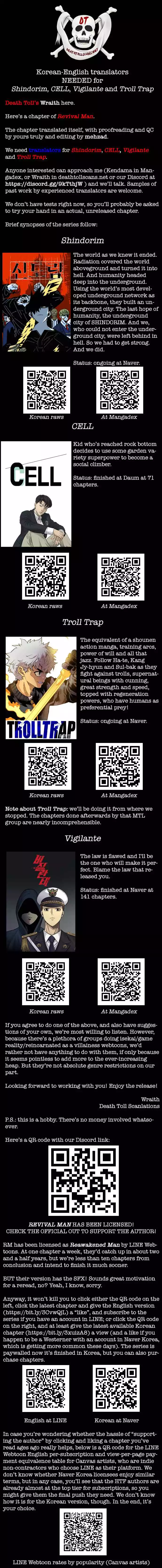 Read Revival Man (en) Manga Online