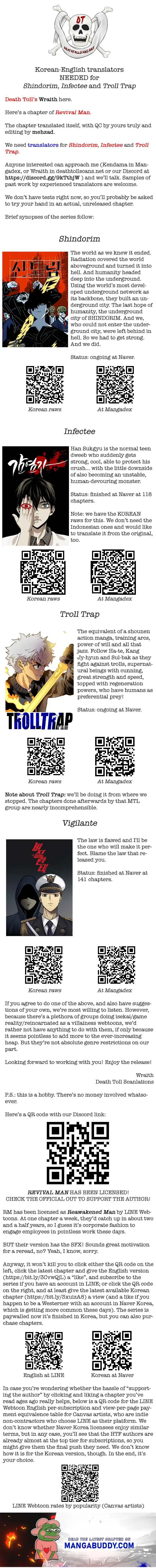 Read Revival Man (en) Manga Online