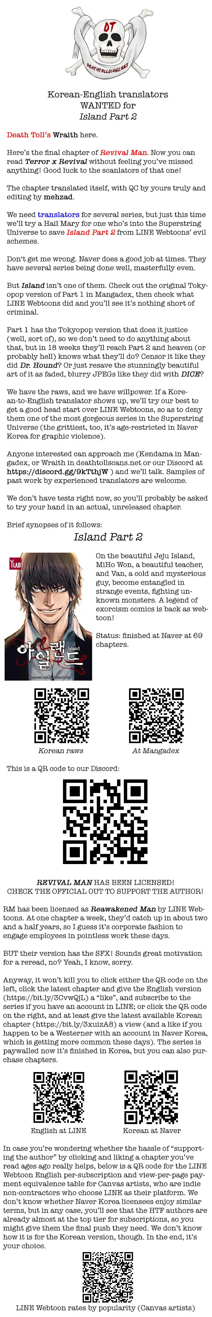Read Revival Man (en) Manga Online