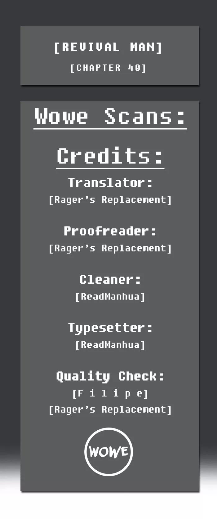 Read Revival Man (en) Manga Online