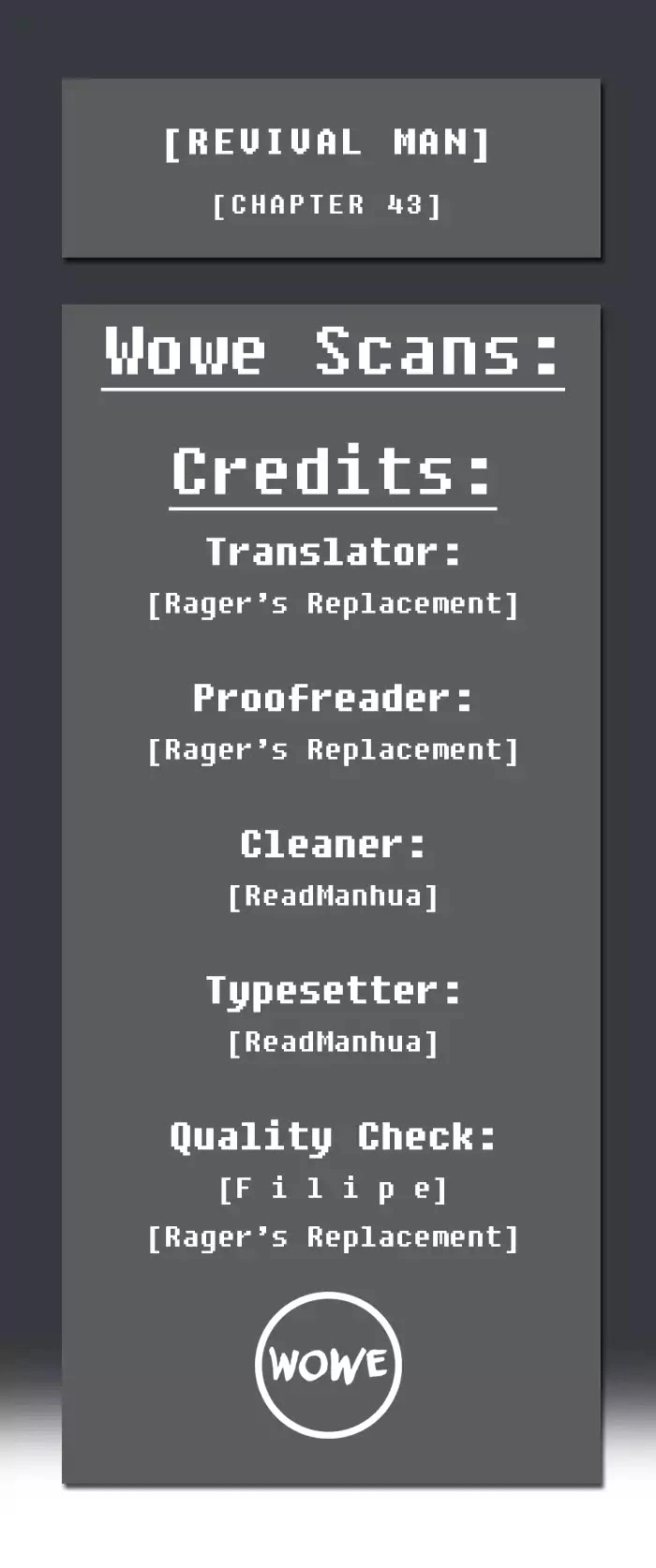 Read Revival Man (en) Manga Online