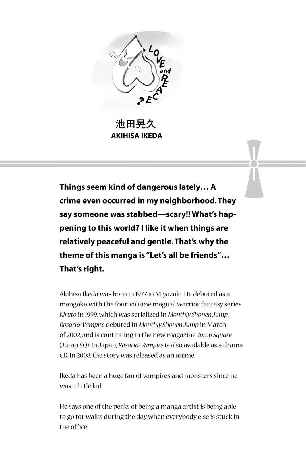 Read Rosario+Vampire (en) Manga Online