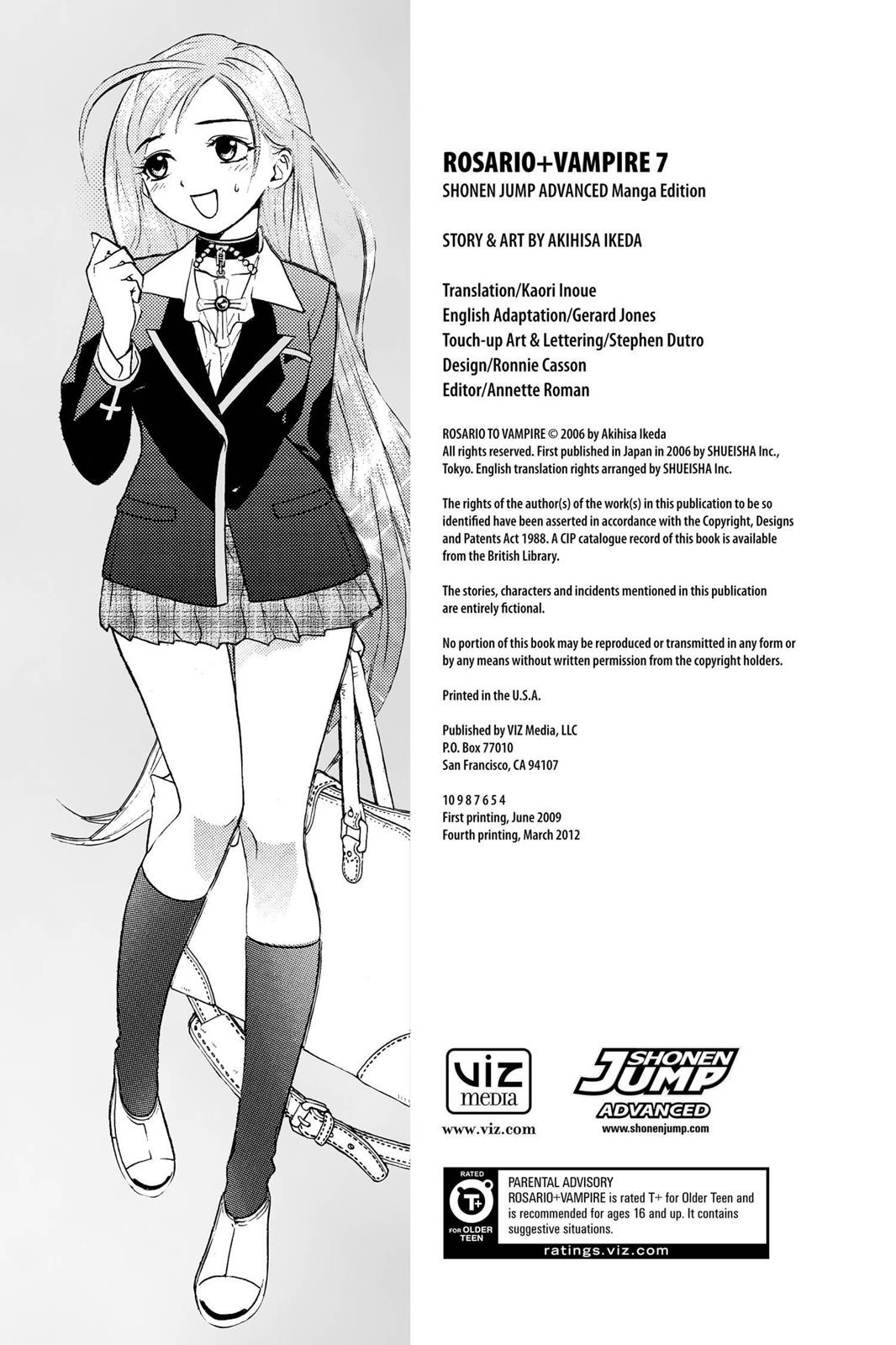 Read Rosario+Vampire (en) Manga Online