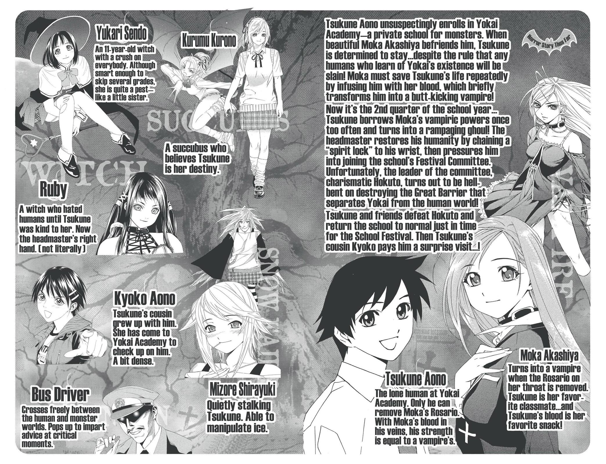 Read Rosario+Vampire (en) Manga Online