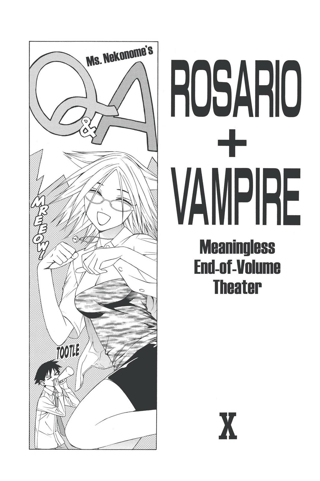 Read Rosario+Vampire (en) Manga Online