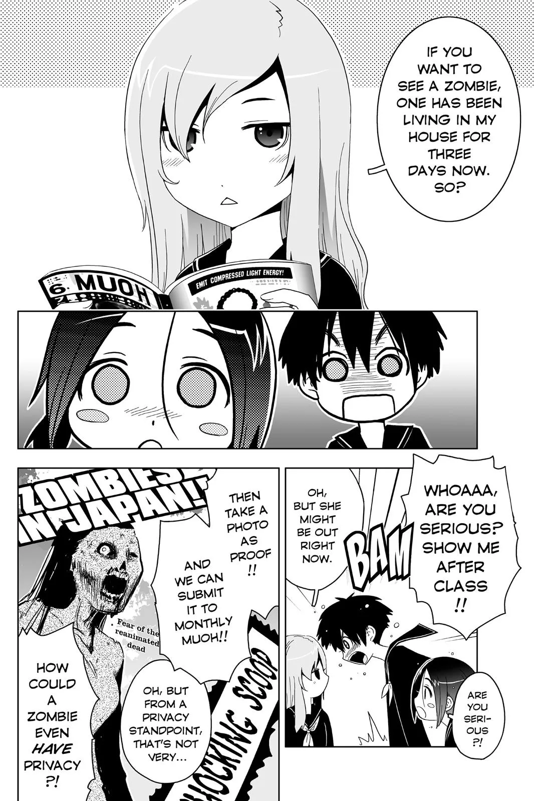 Read Sankarea (en) Manga Online