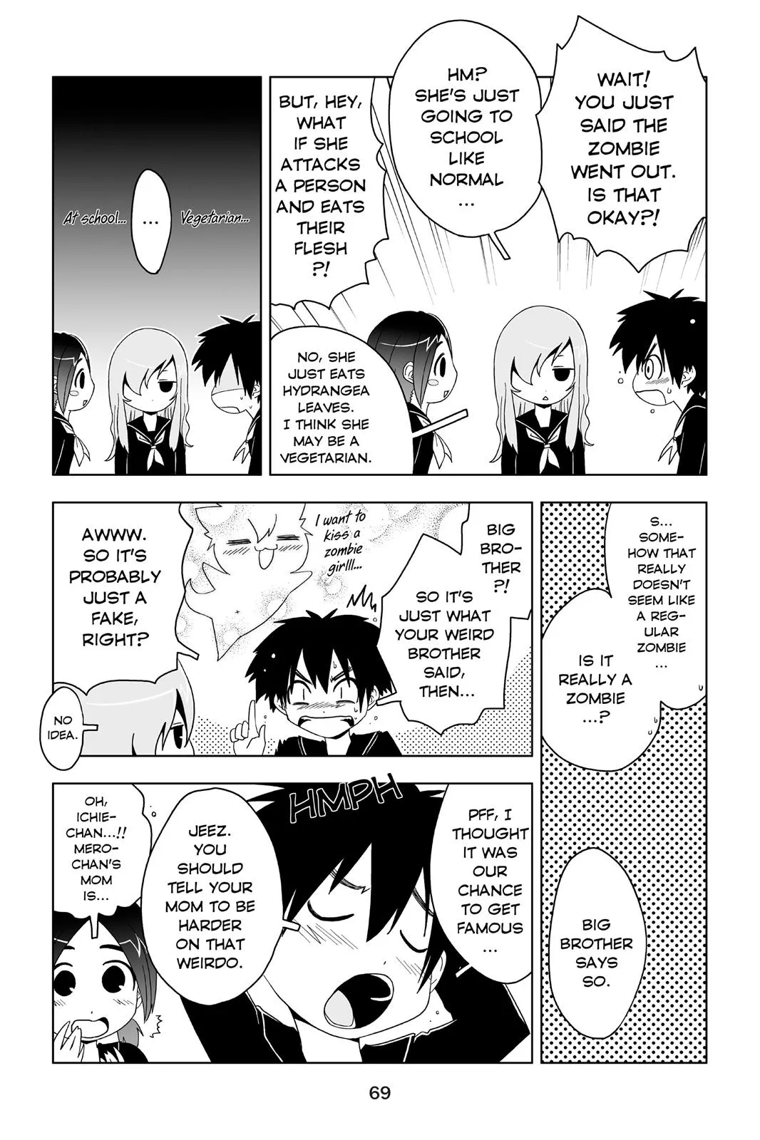 Read Sankarea (en) Manga Online