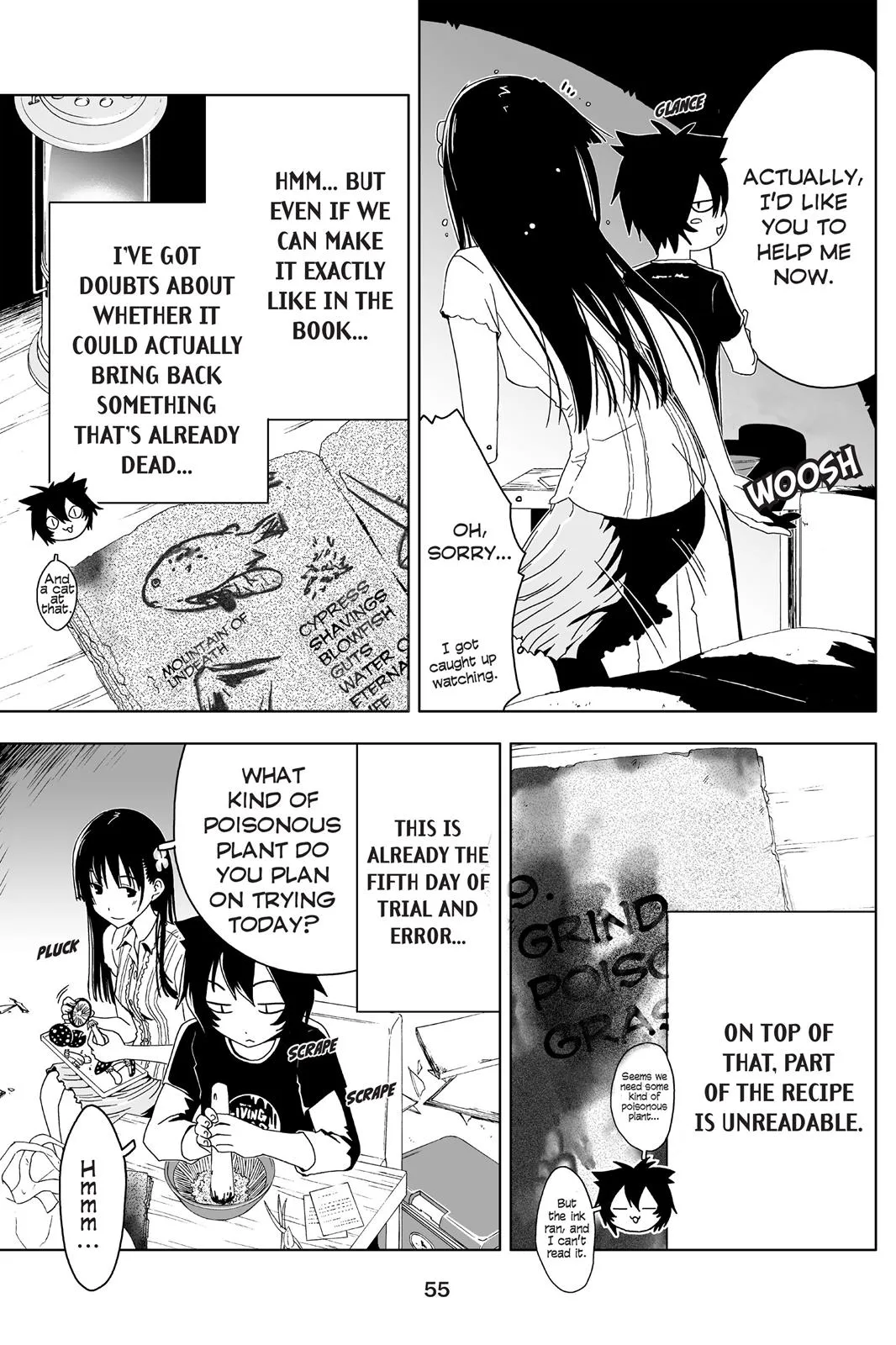 Read Sankarea (en) Manga Online
