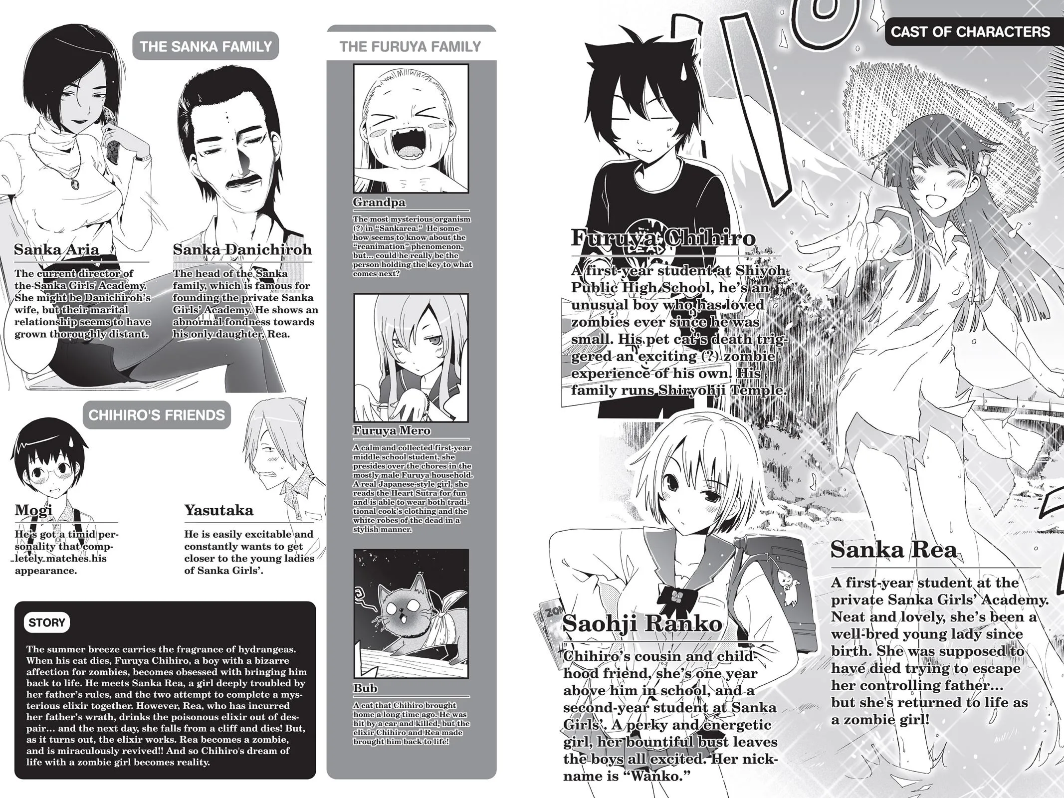 Read Sankarea (en) Manga Online