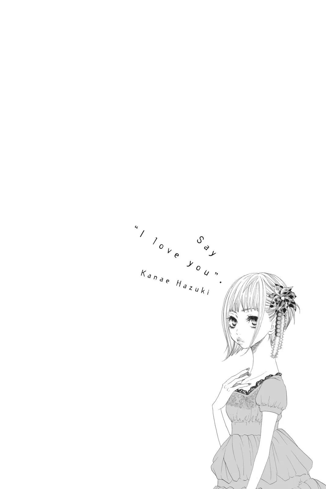 Read Say I Love You (en) Manga Online
