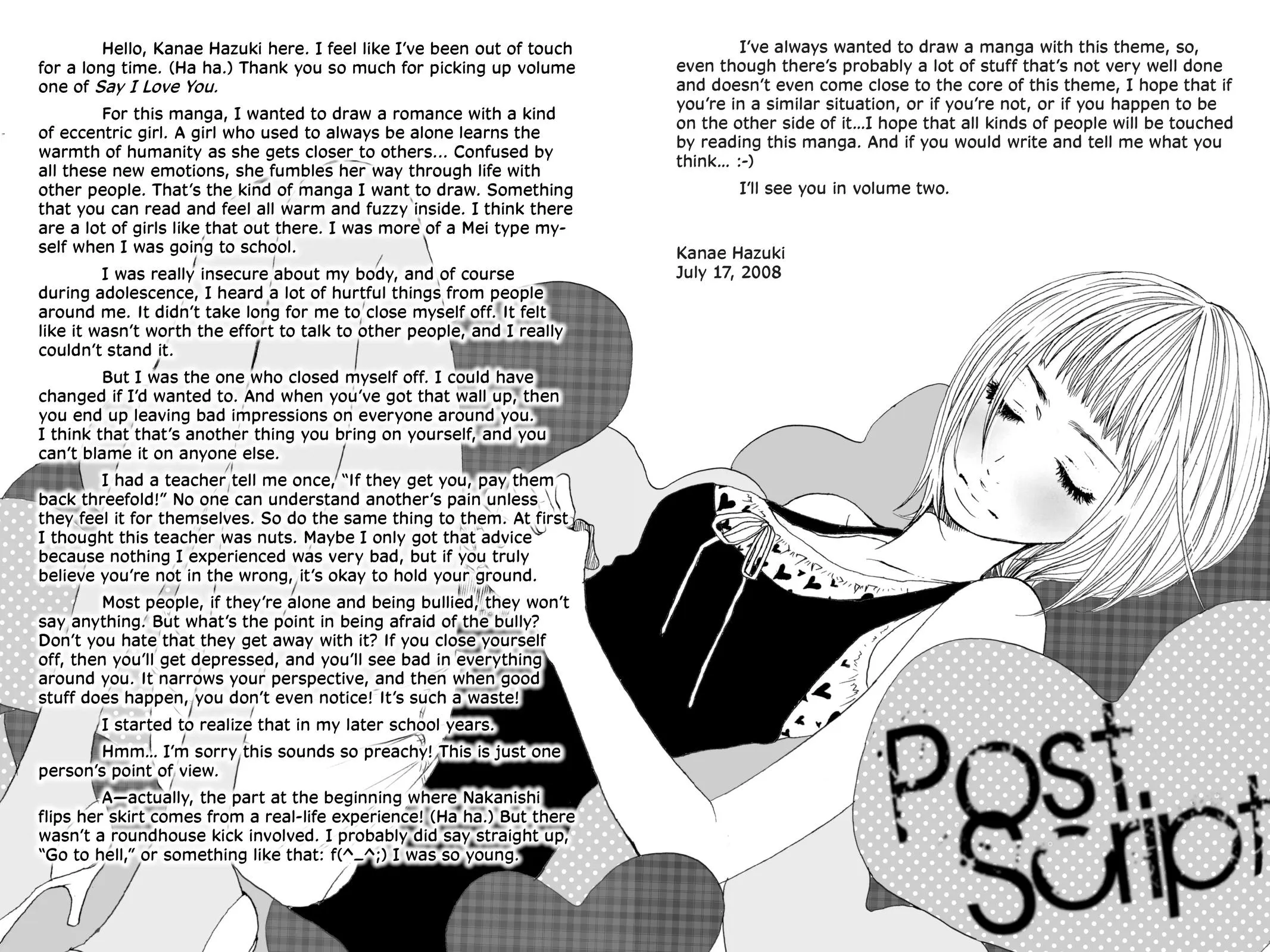 Read Say I Love You (en) Manga Online