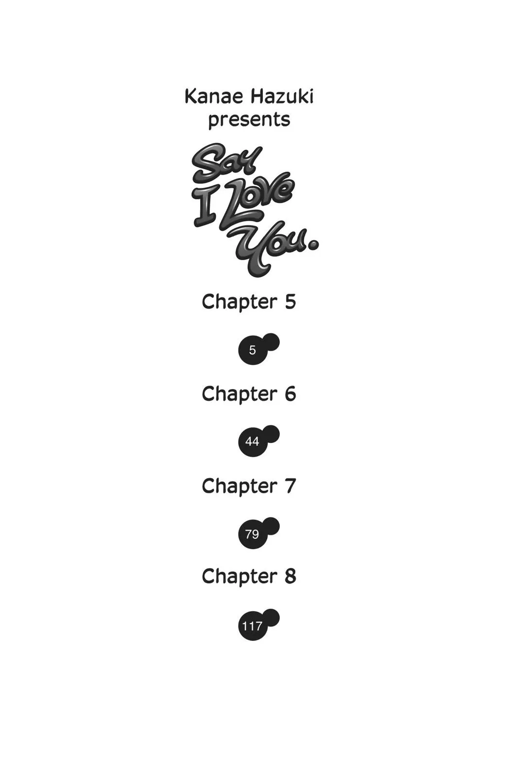 Read Say I Love You (en) Manga Online