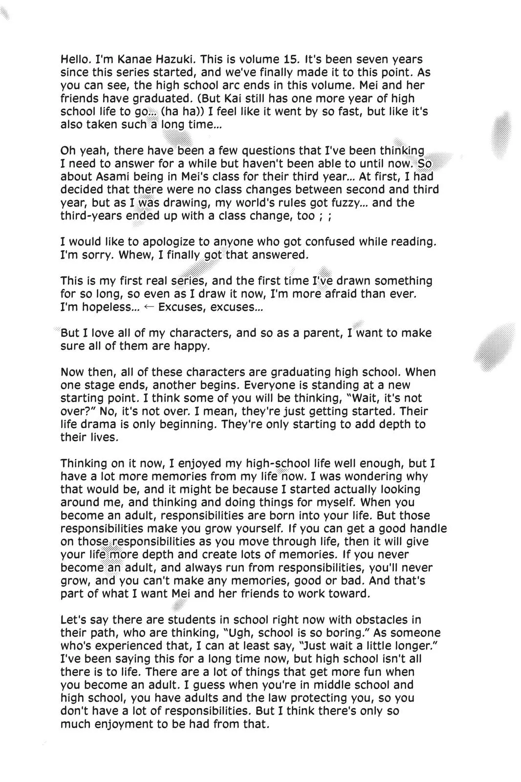 Read Say I Love You (en) Manga Online