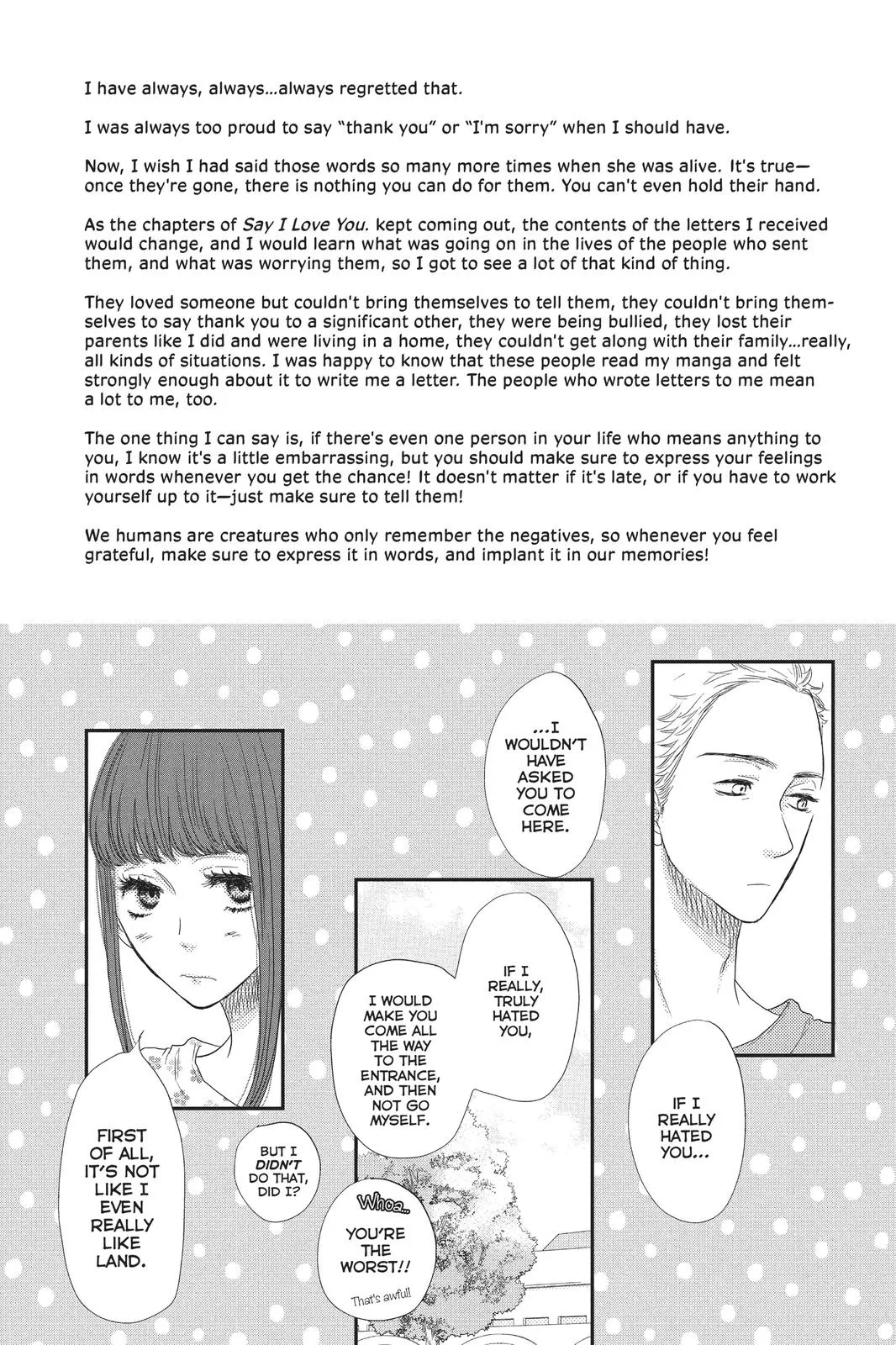 Read Say I Love You (en) Manga Online