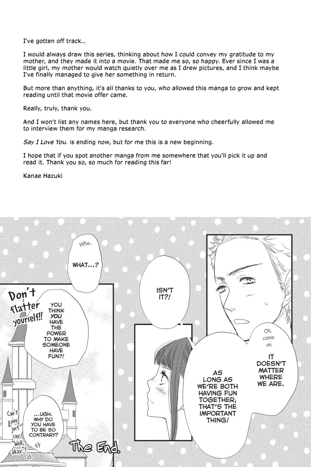 Read Say I Love You (en) Manga Online