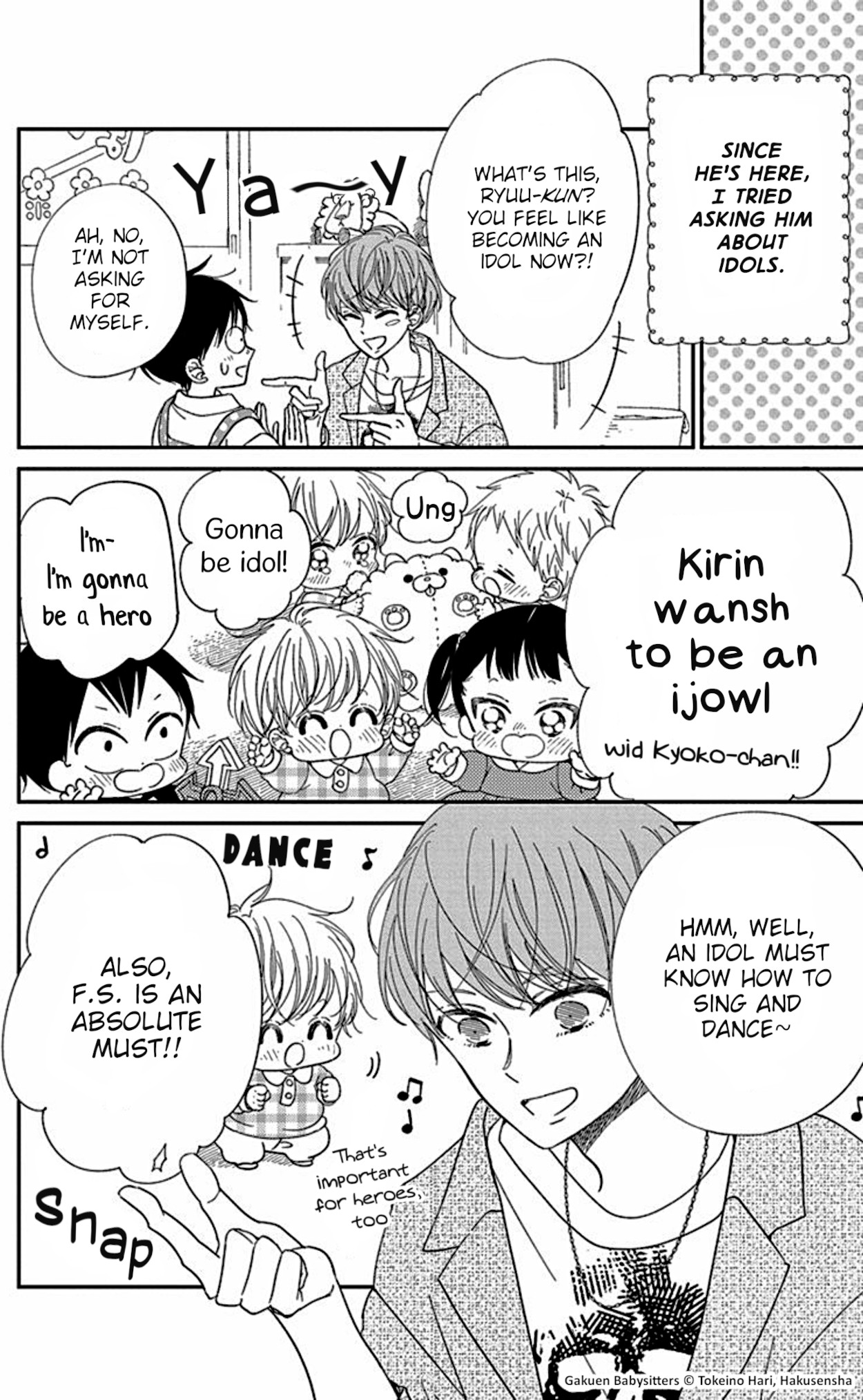 Read School Babysitters (en) Manga Online