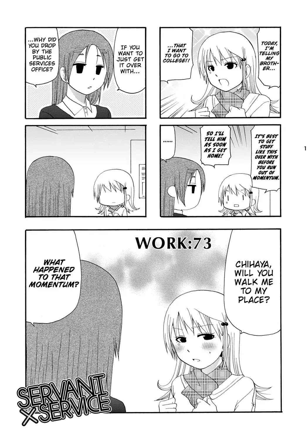 Read Servant x Service (en) Manga Online