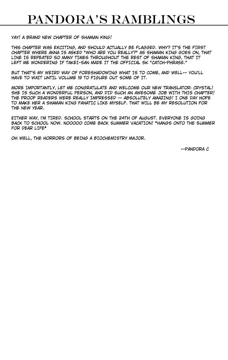 Read Shaman King (en) Manga Online