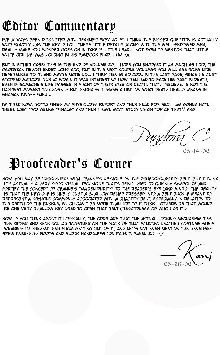 Read Shaman King (en) Manga Online