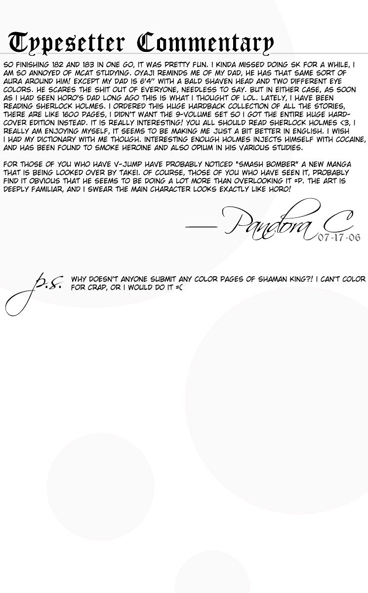 Read Shaman King (en) Manga Online