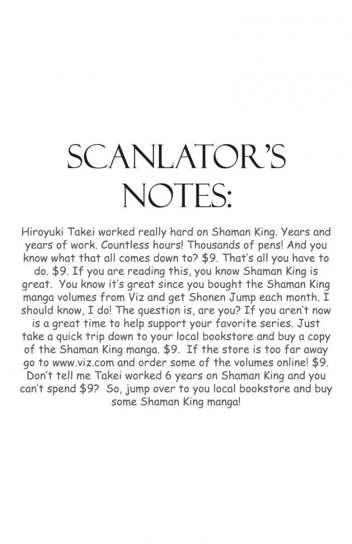 Read Shaman King (en) Manga Online