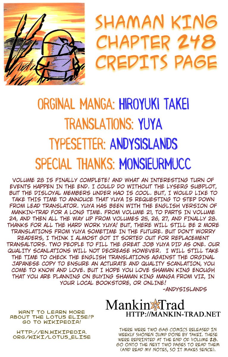 Read Shaman King (en) Manga Online