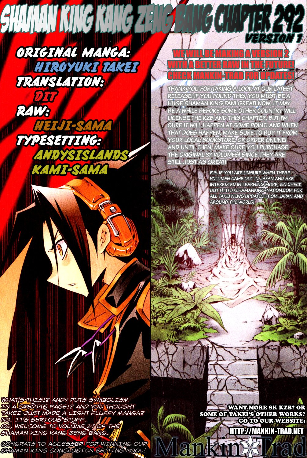 Read Shaman King (en) Manga Online