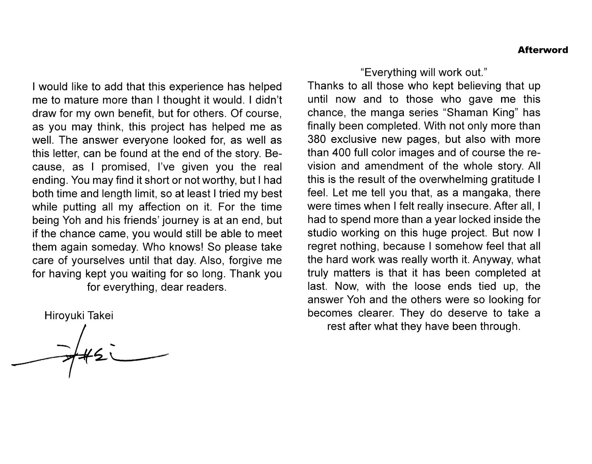 Read Shaman King (en) Manga Online