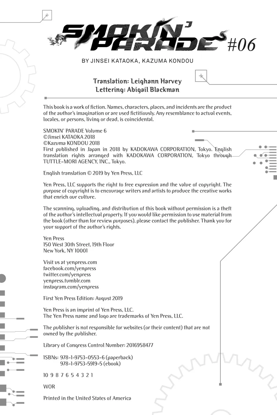 Read Smokin' Parade (en) Manga Online
