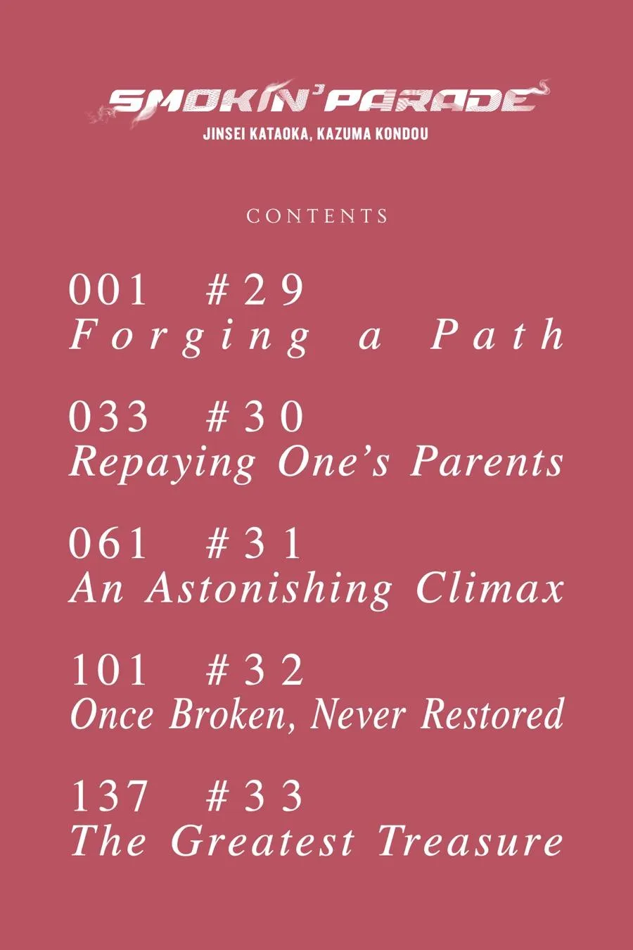 Read Smokin' Parade (en) Manga Online