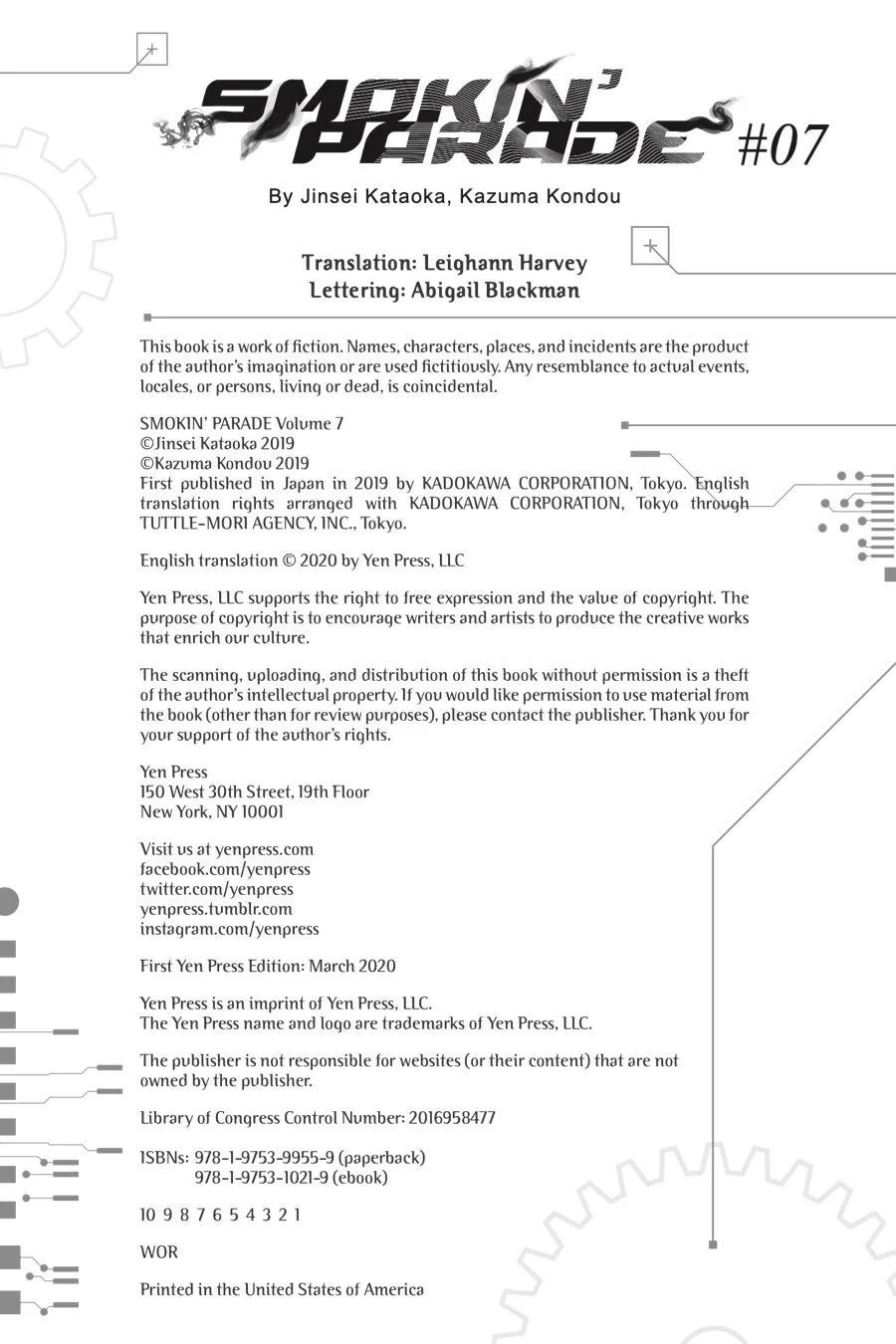 Read Smokin' Parade (en) Manga Online