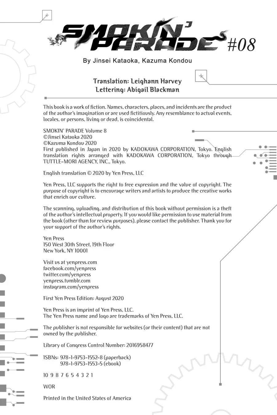 Read Smokin' Parade (en) Manga Online