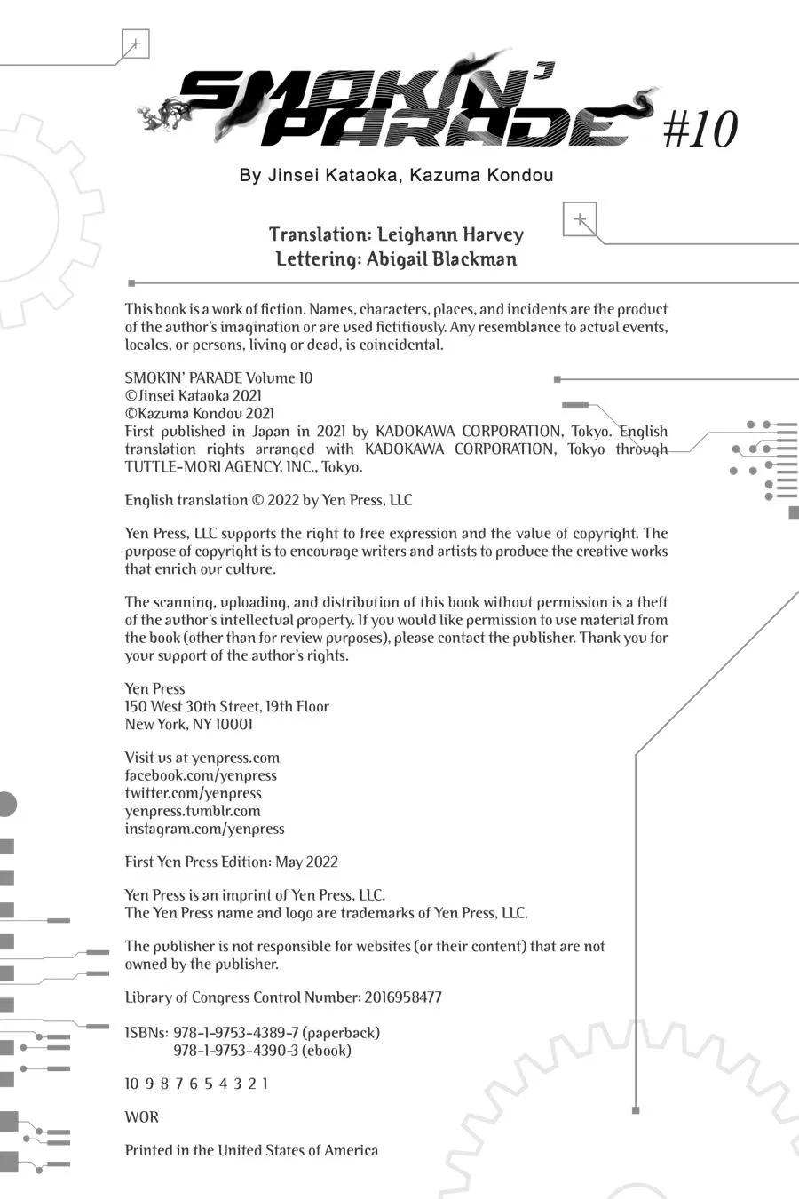 Read Smokin' Parade (en) Manga Online