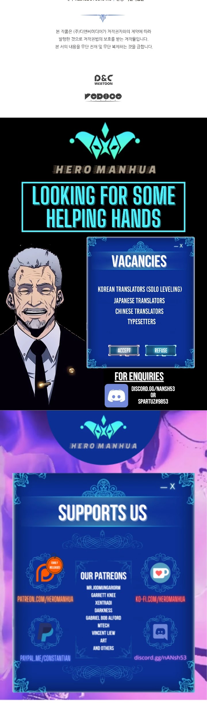 Read Solo Leveling (en) Manga Online