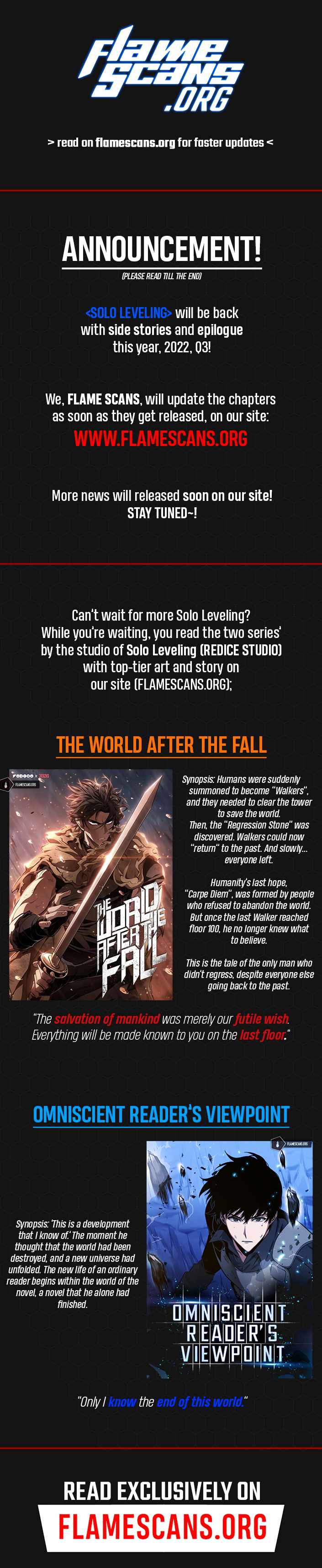 Read Solo Leveling (en) Manga Online