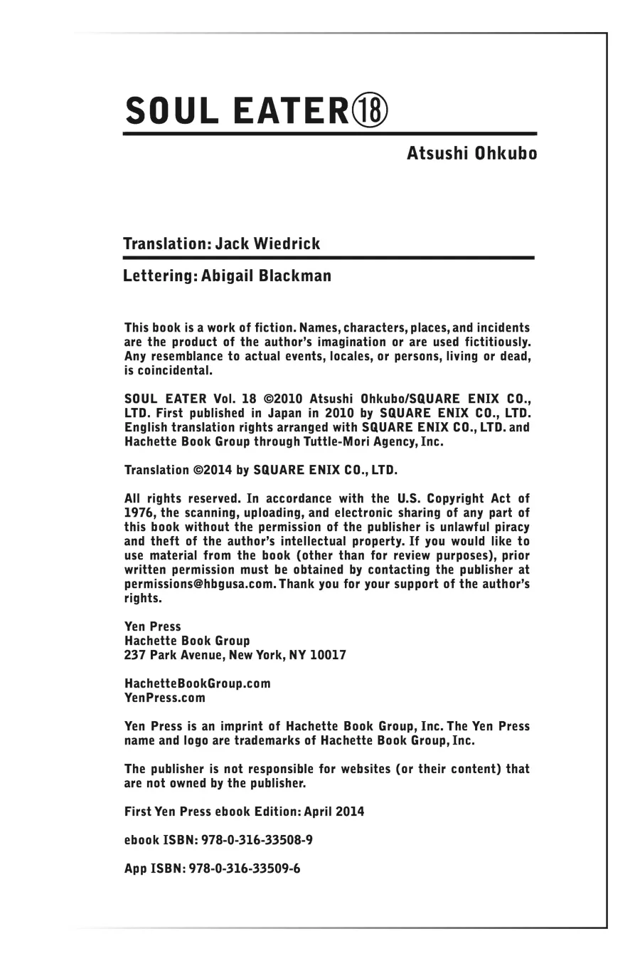 Read Soul Eater (en) Manga Online